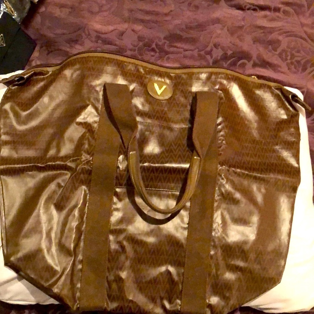 Mario Valentino Jumbo Zip Tote